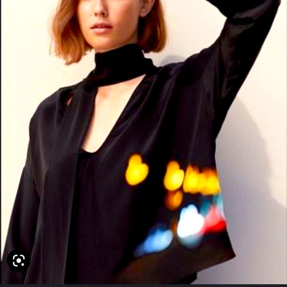 Babaton 101 %100 silk blouse - Picture 1 of 4